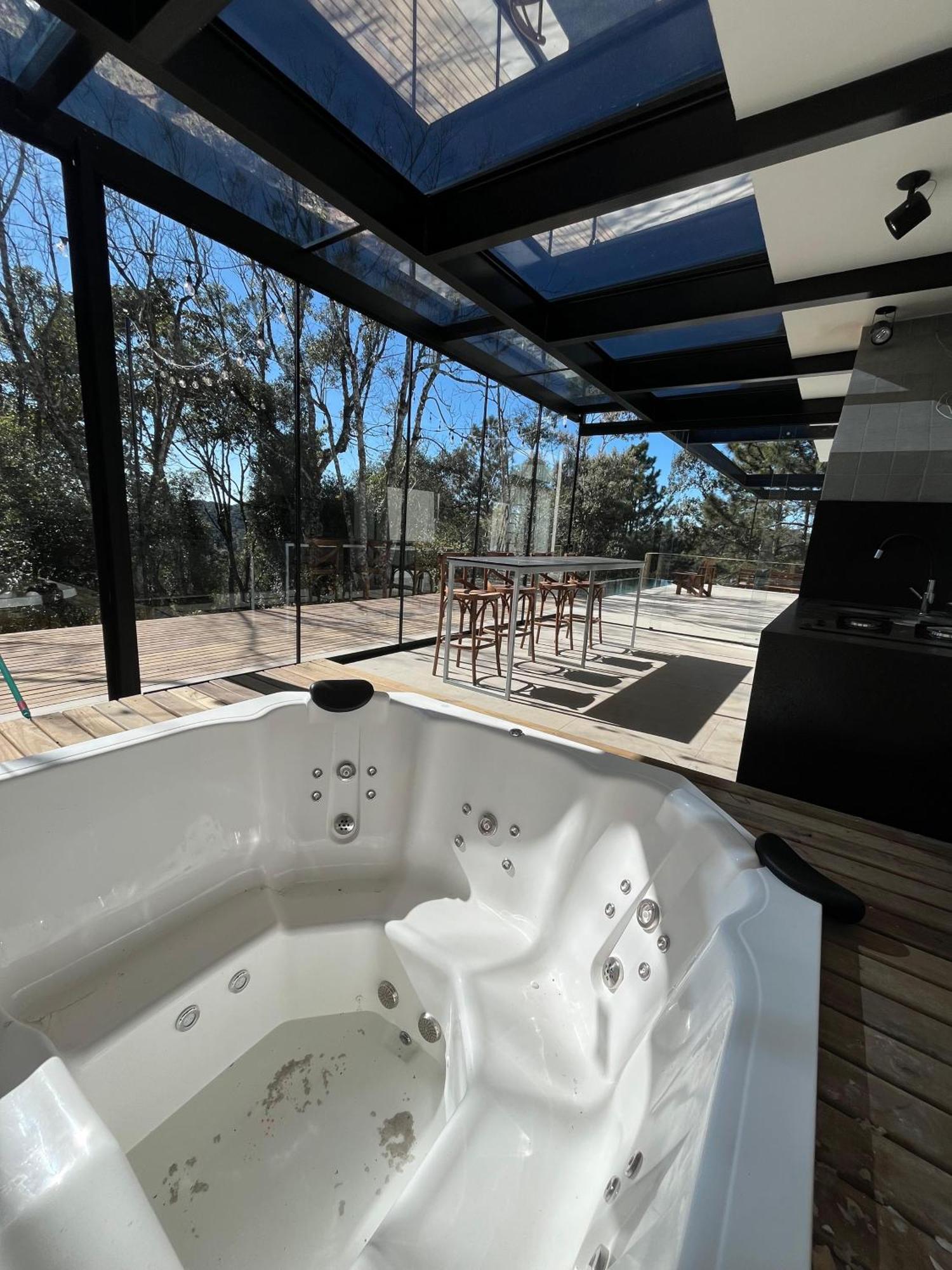 Paraiso Em Rancho Queimado Com Piscina Aquecida Eksteriør bilde