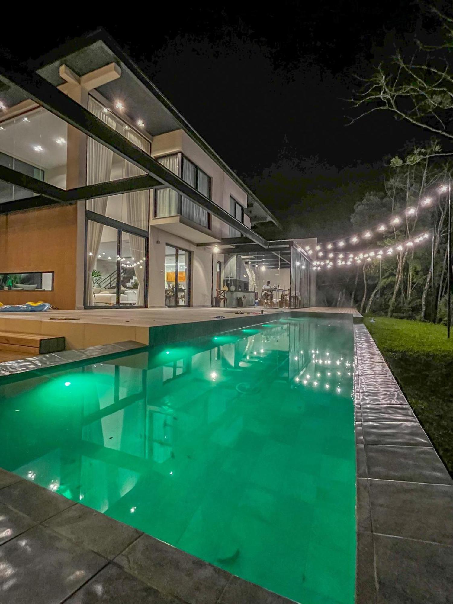 Paraiso Em Rancho Queimado Com Piscina Aquecida Eksteriør bilde